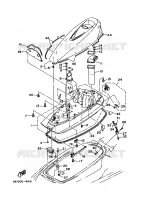 ENGINE HATCH pour Yamaha WB650 de 1994