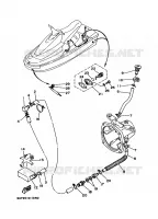 HULL & DECK pour Yamaha WB650 de 1994