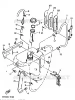 RESERVOIR A ESSENCE pour Yamaha WB650 de 1994
