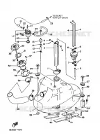 RESERVOIR A ESSENCE pour Yamaha WB650 de 1994