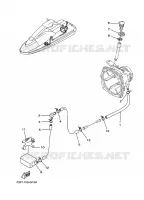 HULL & DECK pour Yamaha ENG FOR SJ700B (F2F) J70PN de 2008