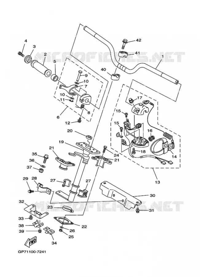 DIRECTION 1 Yamaha WAVERUNNER 760 2000 JET  JET FOR GP760