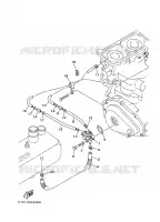POMPE A HUILE pour Yamaha VX700-G de 2008