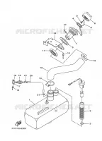 RESERVOIR D'HUILE pour Yamaha VX700-G de 2008