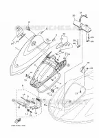 ENGINE HATCH 2 pour Yamaha VX700-L de 2012