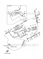 ECHAPPEMENT 2 pour Yamaha ENG FOR XA1200 de 2000