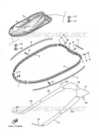 GUNWALE & MAT pour Yamaha ENG FOR XA1200 de 2000