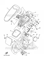 ENGINE HATCH 2 pour Yamaha FX1000-A  de 2002