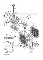 RADIATEUR D'HUILE / ECHANGEUR pour Yamaha FX1000-A  de 2002