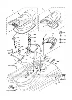SELLE / SERRURE pour Yamaha FX1000-A  de 2002