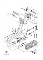 CABLE DE COMMANDE pour Yamaha GP1200V de 1997