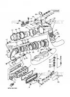 ECHAPPEMENT 1 pour Yamaha GP1200V de 1997
