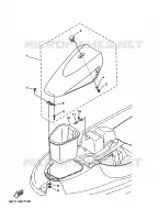 ENGINE HATCH 2 pour Yamaha GP1200V de 1997