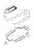GUNWALE & MAT pour Yamaha GP1200V de 1997