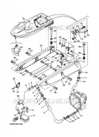 HULL & DECK pour Yamaha GP1200W de 1998