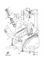 RESERVOIR A ESSENCE pour Yamaha GP1200W de 1998