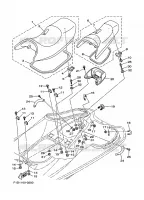 SELLE / SERRURE pour Yamaha SV1200 de 2000
