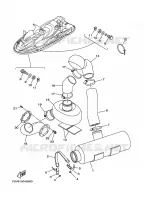 ECHAPPEMENT 3 pour Yamaha XA1200 de 2003