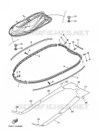 GUNWALE & MAT pour Yamaha XA1200Y de 2000