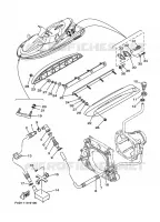 HULL & DECK pour Yamaha XA1200Y de 2000