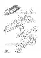 STERN LOCKER pour Yamaha SV1200AY de 2000