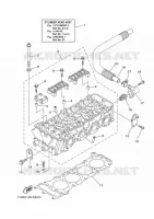 CYLINDRE 2 pour Yamaha FB1800-M de 2013