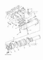 ECHAPPEMENT 1 pour Yamaha FB1800-M de 2013