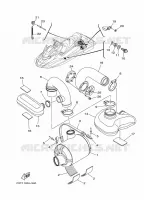 ECHAPPEMENT 3 pour Yamaha FB1800-M de 2013