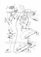CABLE DE COMMANDE pour Yamaha FB1800A-L de 2012