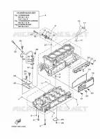 CARTER MOTEUR pour Yamaha FB1800A-L de 2012