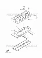 CYLINDRE 1 pour Yamaha FB1800A-L de 2012