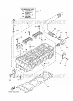 CYLINDRE 2 pour Yamaha FB1800A-L de 2012