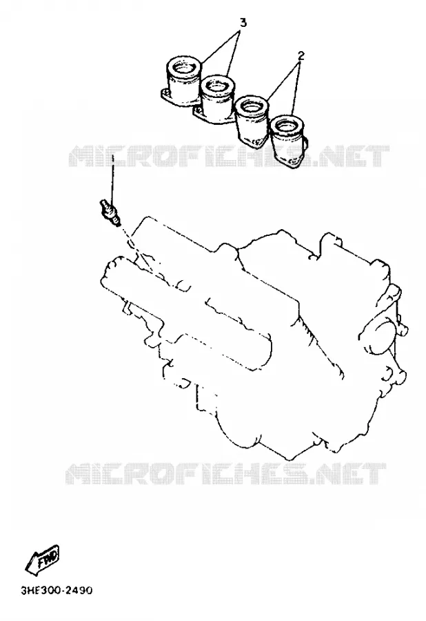 PIÈCES OPTIONNELLES - MOTEUR / PARTIE-CYCLE Yamaha MOTO 600 1992 FZR  FZR600