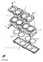CYLINDRE pour Yamaha FZR750R de 1989
