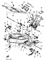 CADRE pour Yamaha FZR750R de 1989