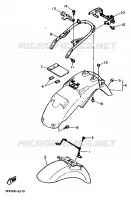 GARDE BOUE pour Yamaha FZR750R de 1989
