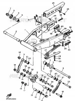 BRAS ARRIERE pour Yamaha FZR750R de 1989