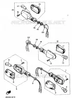 CLIGNOTANT pour Yamaha FZR750R de 1989