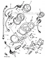 COMPTEUR  pour Yamaha FZR750R de 1989