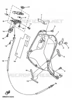 PROTEGE JAMBES pour Yamaha YV50  de 1998