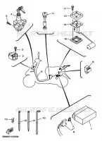 ELECTRIQUE 2 pour Yamaha YV50  de 1998