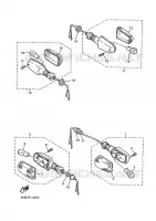 CLIGNOTANT pour Yamaha XJS 900 DIVERSION de 1998