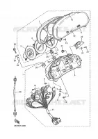 COMPTEUR  pour Yamaha XJS 900 DIVERSION de 1998