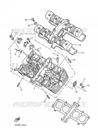 CULASSE pour Yamaha XJS 900 DIVERSION de 1998