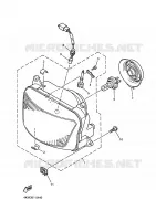 PHARE  pour Yamaha XJS 900 DIVERSION de 1998