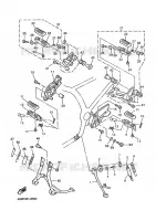 SUPPORT / REPOSE PIEDS pour Yamaha XJS 900 DIVERSION de 1998