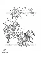 CARTER MOTEUR pour Yamaha XV1100 de 1997
