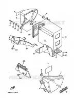 COUVERCLE LATERAL pour Yamaha XV1100 de 1997