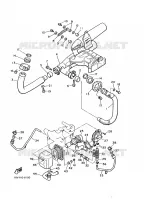 ECHAPPEMENT pour Yamaha XV1100 de 1997