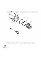 FILTRE A HUILE pour Yamaha XV1100 de 1997